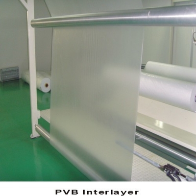China PVB Interlayer film for Laminated Safety Glass of Curtain walls/Skylights/Canopy supplier