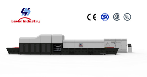 China LV-TB-V Series Double Curvature Glass Tempering Furnace supplier
