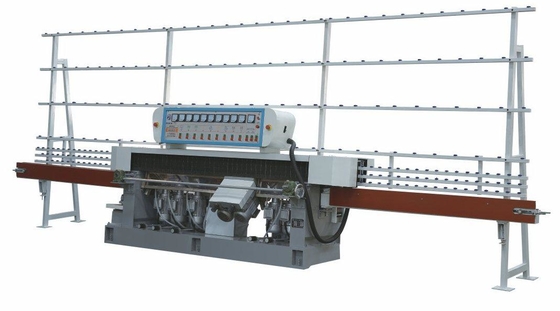 China 9 spindles glass straight-line edging machine supplier