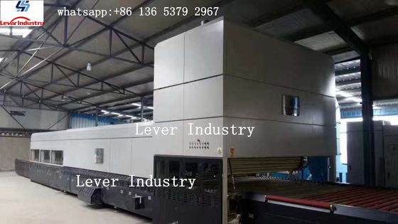 China LV-TFB-L Series Flat &amp; Bending Glass Tempering Furnace supplier