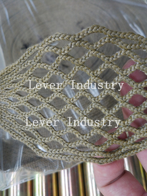 China Stainless steel fiber net belt for automotive glass Tempering Furnace supplier