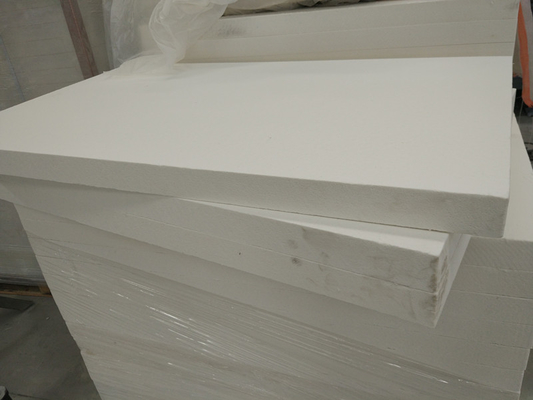 China High Alumina Insulation Ceramic Board for Glass Tempering Furnace supplier