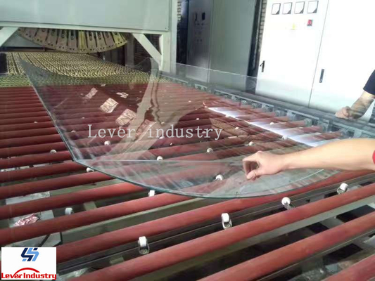 China Building Glass Tempering and bending Furnace / Glass Toughening plant supplier