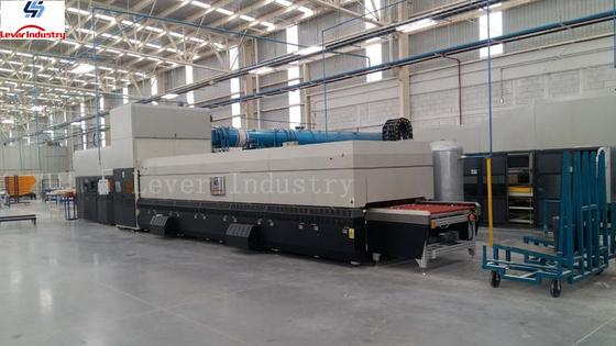 China Customized Continuous Bending Glass Tempering Furnace for Car Side window glass supplier