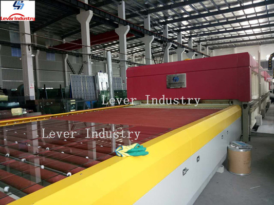 China LV-DTF Sereis Double Heating Chamber Glass Tempering Furnace supplier