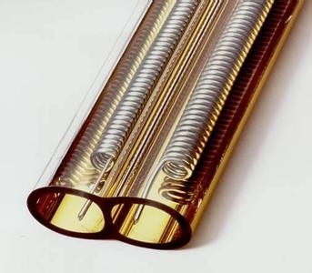 China IR heating tube Heater with gold supplier