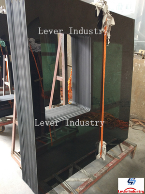 China Bus Side window Bending Glass Tempering Furnace for Automobile Sidelites glass supplier