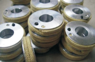 China Kevlar &amp; Aluminium Wheels for bending glass tempering furnace supplier