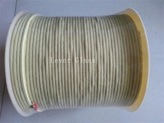China Kevlar Ropes for Tamglass Tempering Furnace Aramid fiber rope on northglass furnace supplier