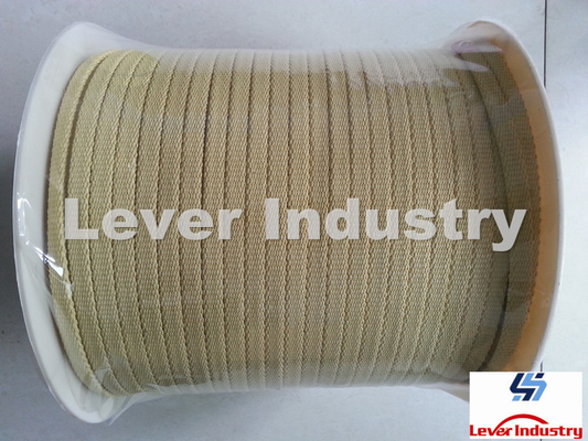China Kevlar Aramid Ropes for Glass Tempering Furnace 12 x 3mm supplier