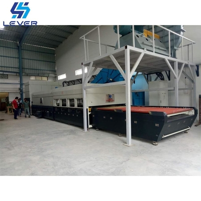China LV-TFB Series Flat &amp; Bending Glass Tempering Furnace Tempered glass making machine supplier