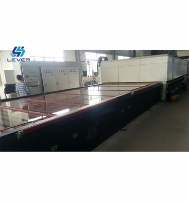 China LV-TFB Series Bi-direction Flat and Bending Glass Tempering Machine / Glass Tempering Furnace supplier