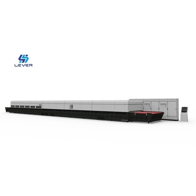 China Continuous Flat Glass Tempering Furnace / Continuous Glass Toughened furnace for solar glass supplier