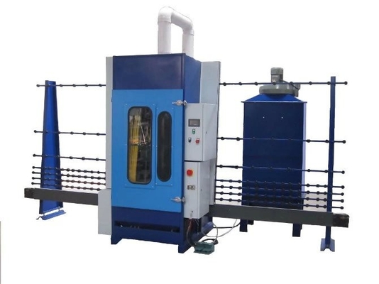 China Customized Vertical Automatic Glass Sand blasting Machine 2500mm supplier