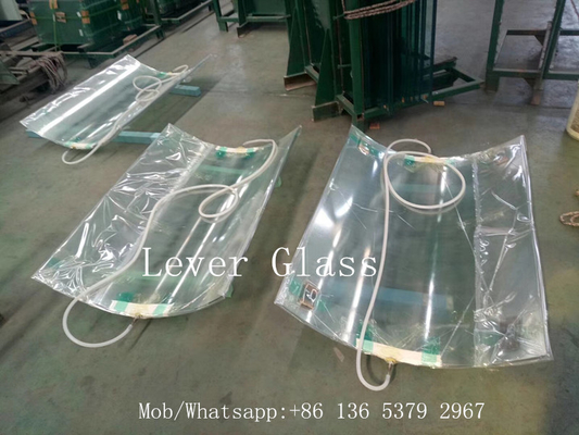 Vacuum bagging film with high temperature proof for laminated glass supplier